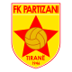 Scores Partizani Tirana